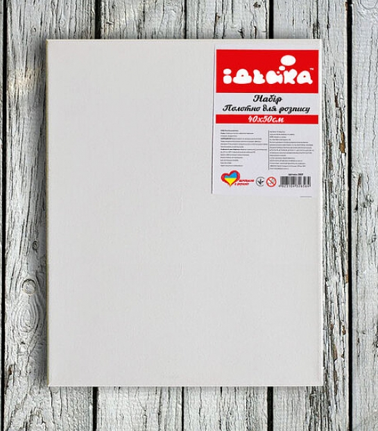 

Холст на подрам. (40*50см) Бавовна Ідейка