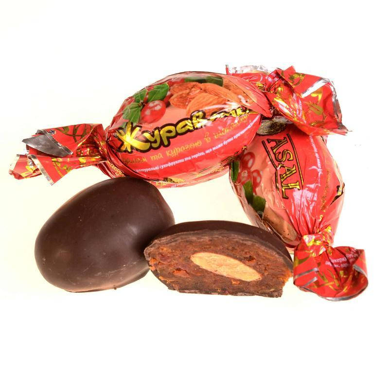 

Конфеты Клюква и миндаль