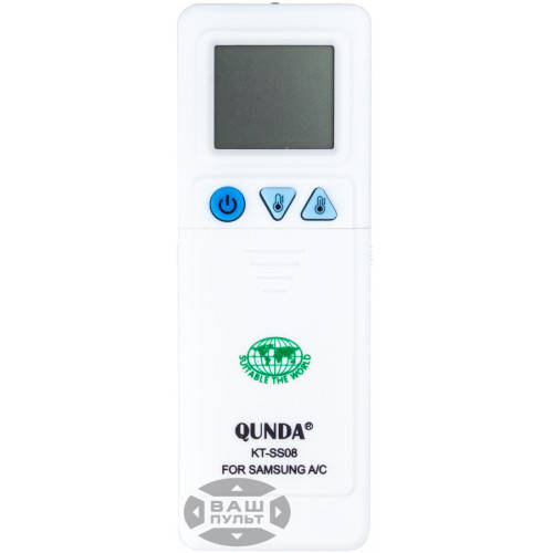 

Универсальный пульт для кондиционера SAMSUNG QUNDA KT-SS08