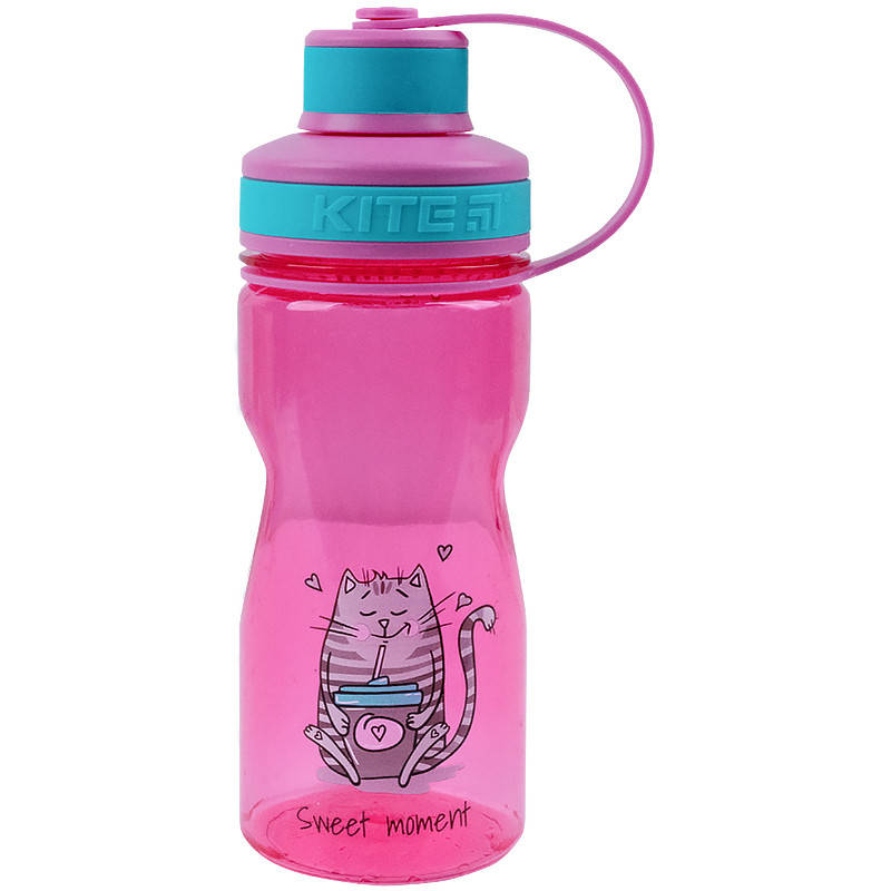 

Бутылочка для воды Kite Sweet moment K21-397-1, 500 мл, розовая