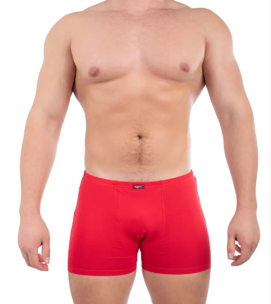 

Мужские трусы, боксеры BONO красные, р.52 XL, Красный