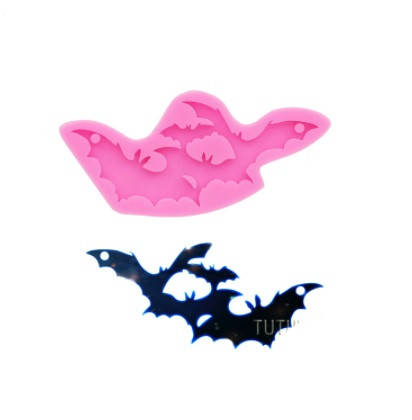 

Молд "Летучие мыши" - размер молда 3,5*7,5см, силикон пищевой