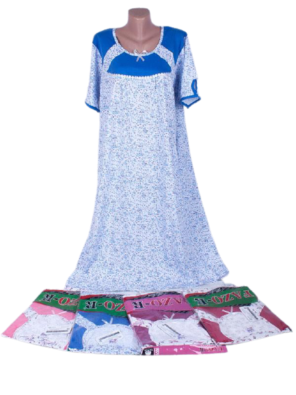 

Ночные рубашки FAZO-R с коротким рукавом 50-52