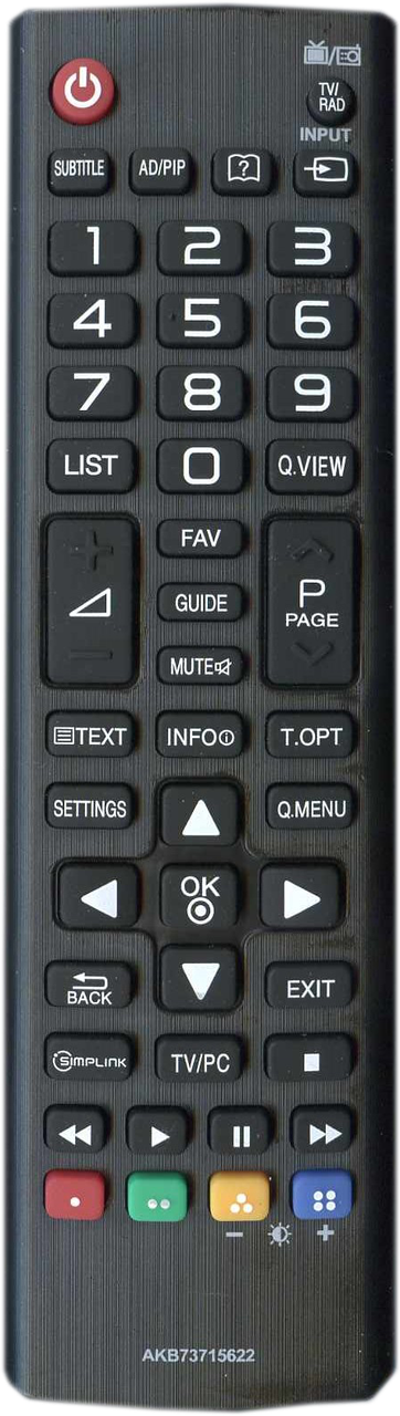 

Пульт для телевизора LG AKB73715622