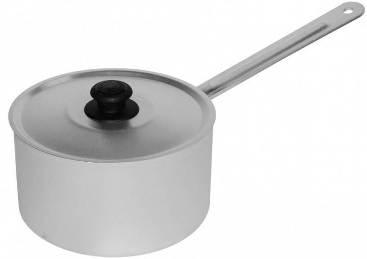 

Ковш алюминевый 1л с кр. мет. ручка 14010