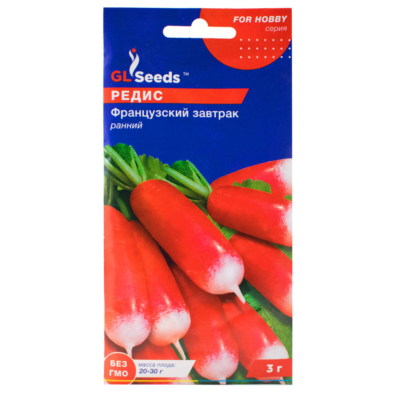 

Редис Французский завтрак 3 г Gl Seeds
