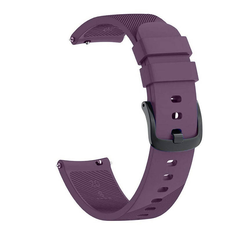 

Ремешок для часов Silicone bracelet Universal, 20 мм. Type B Violet