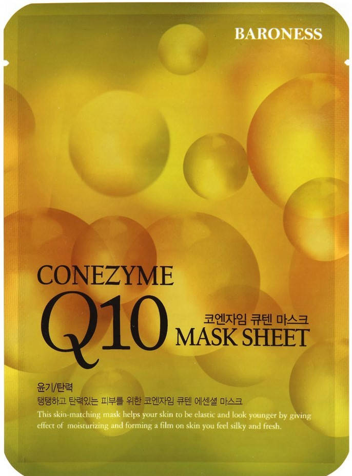 

Тканевая маска Baroness Airlaid Face Mask Coenzyme Q10