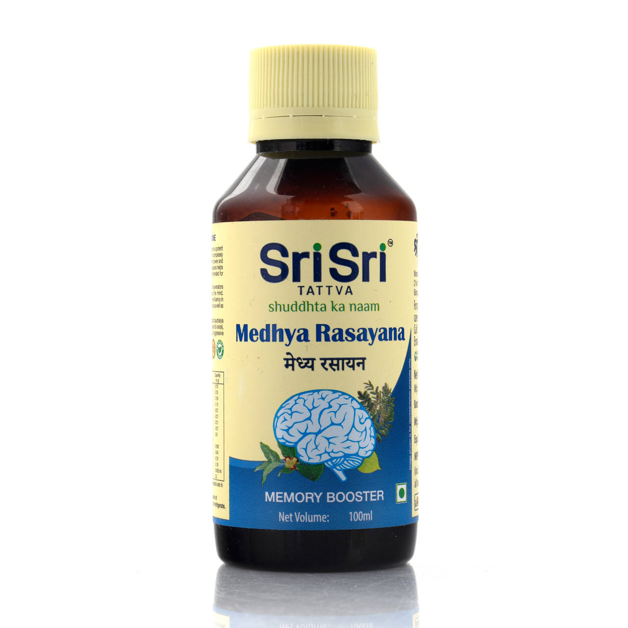 

Медхуя Расаяна, Медха Расаяна / Medhya Rasayana, Sri Sri Ayurveda / 100 ml