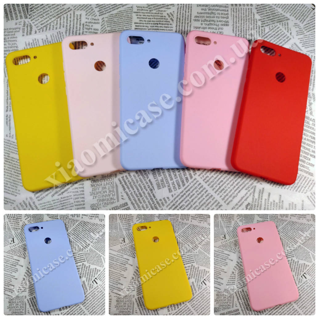 

TPU чехол Candy накладка бампер для Xiaomi (Ксиоми) Mi8 Lite, Разные цвета