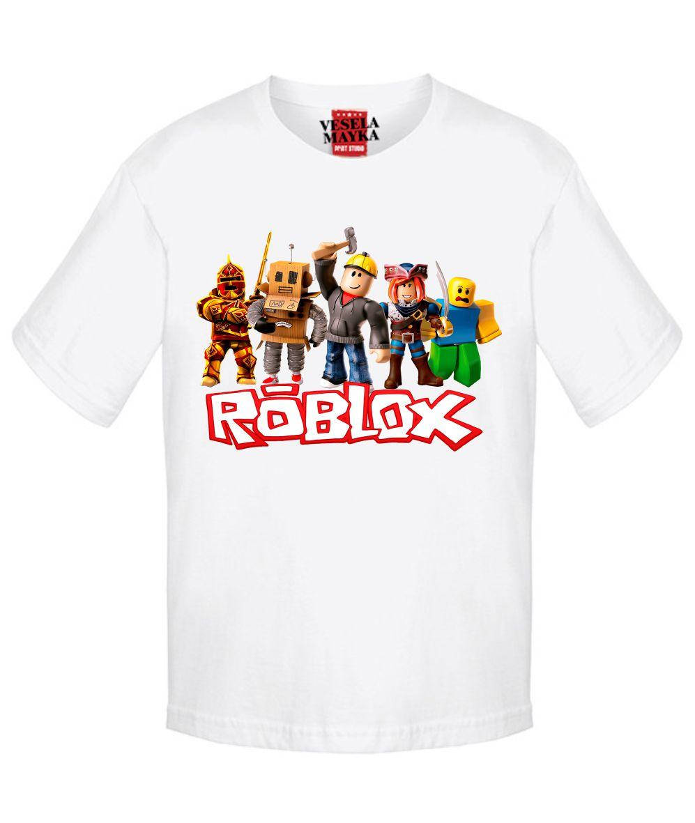

Футболка Roblox 8 (Роблокс) Белый, 116