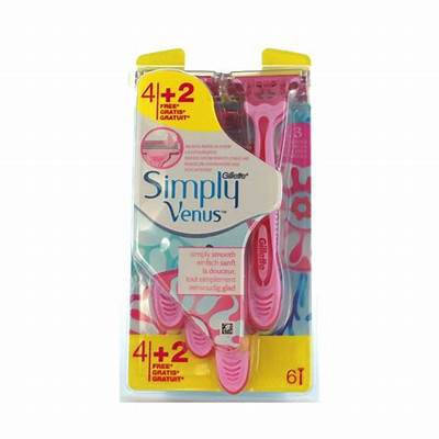 

Станки Gillette Venus Simply 3, Розовый