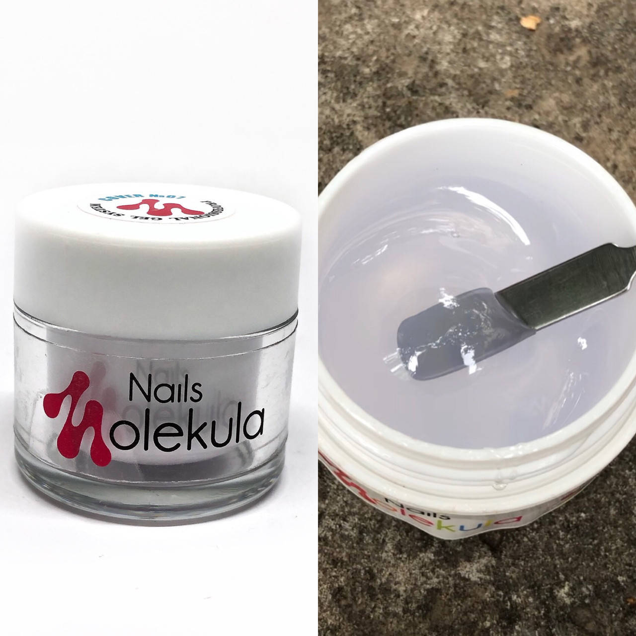 

Гель Molekula прозрачный №01 (Clear) 50 мл