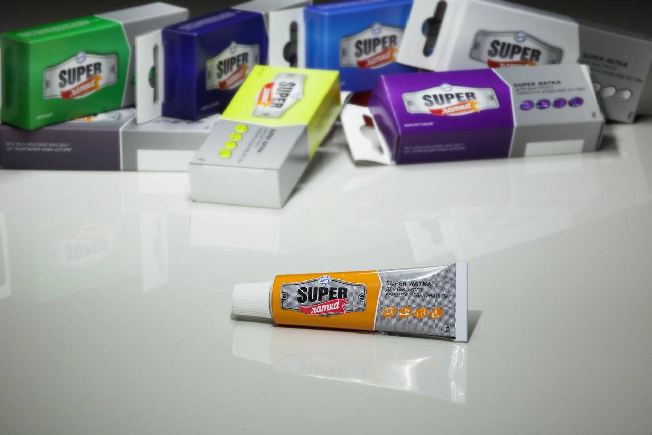 

Жидкий ПВХ клей Super латка
