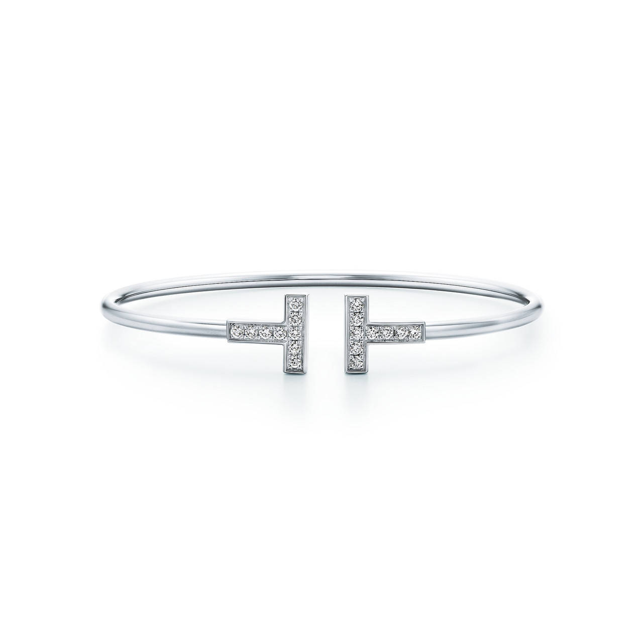 

Серебряный браслет-бэнгл Wire Tiffany & Co