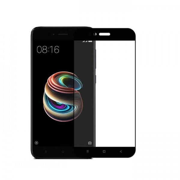 

Скло Xiaomi Mi 5X/Mi A1 Full Glue (0.3 мм, 2.5D) black, Черный
