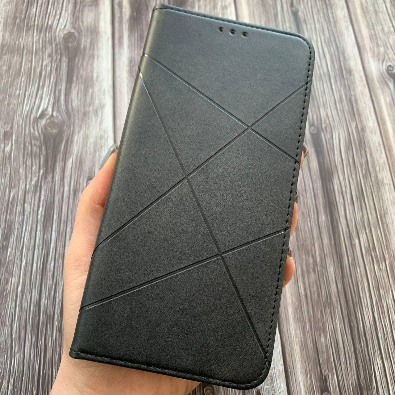 

Чехол-книга для Xiaomi Poco x3 карман кожа с магнитом чехол книжка на сяоми поко х3 черная, Черный
