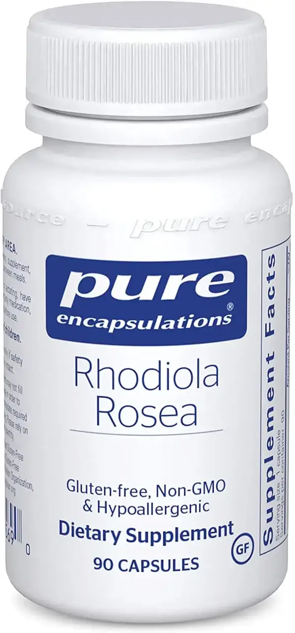 

Родиола розовая, Rhodiola Rosea, Pure Encapsulations, 90 капсул (PE-00569)