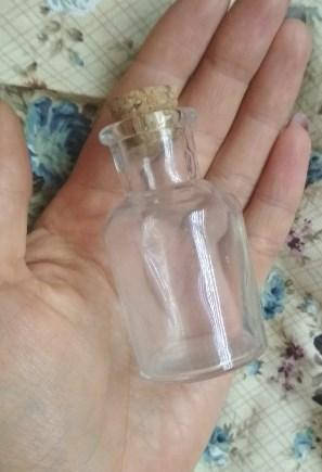 

Баночка стеклянная с деревянной пробкой 68х38 мм, 36 мл