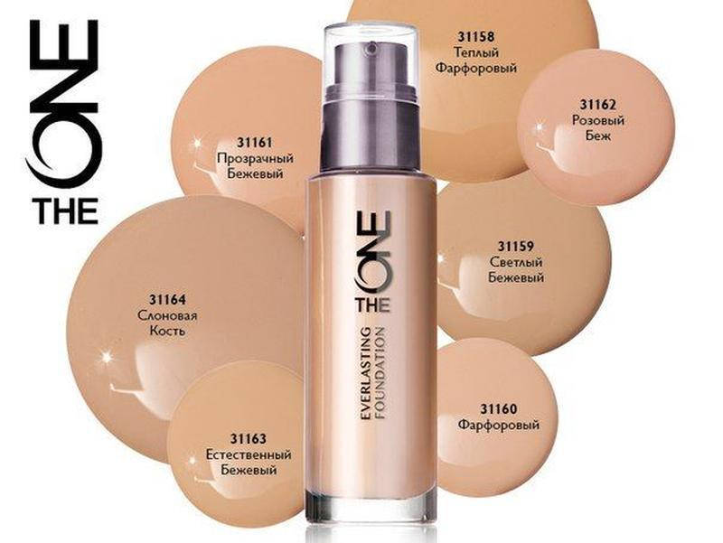 

Стойкая тональная основа Oriflame The ONE EverLasting Foundation 31159 Светлый беж
