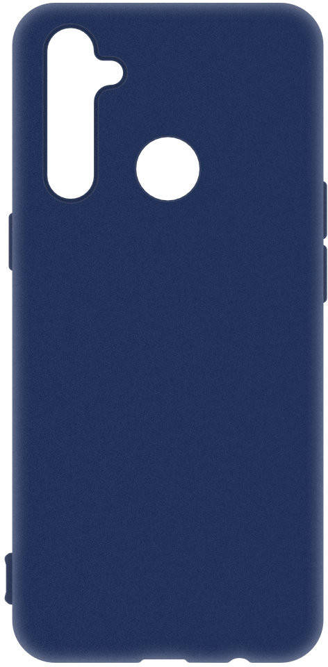 

Матовый чехол OneShot Realme 6i (силиконовая накладка) Синий