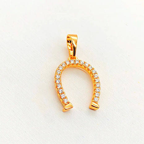 

Кулон Xuping Подкова медицинское золото позолота 18К А/В 5-0050