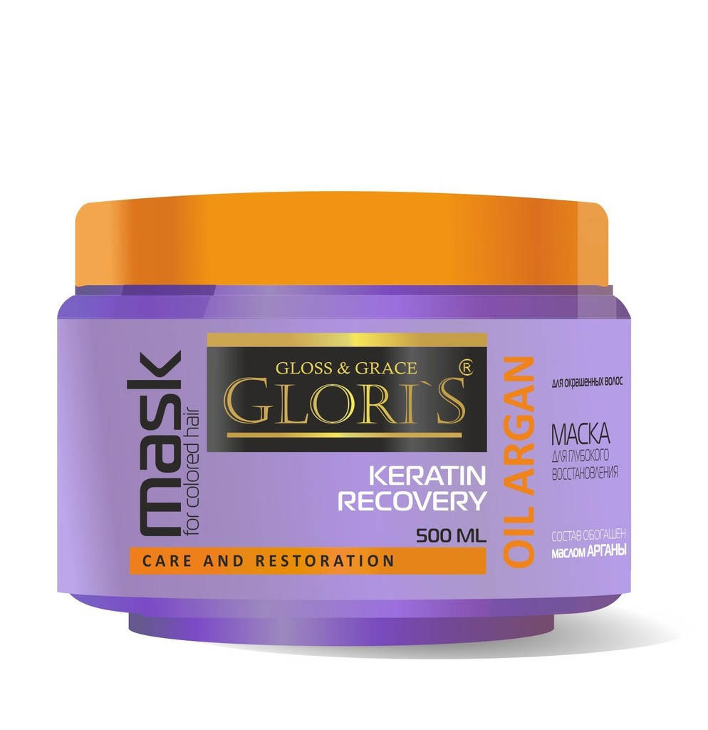 

Маска для окрашенных и поврежденных волос Keratin Recovery