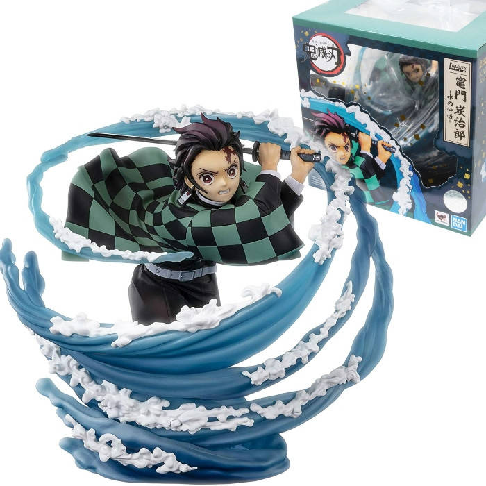 

Фигурка Bandai Тандзиро Камадо Клинок, рассекающий демонов Kamado Tanjirou Demon Slayer 15 см DS TK 1154