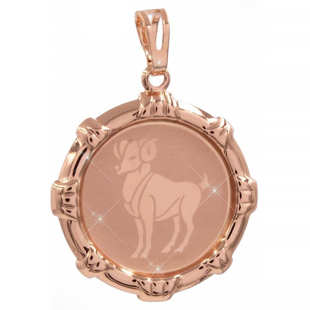 

Подвеска Знаки Зодиака Овен 2,5 см (Медицинское золото)