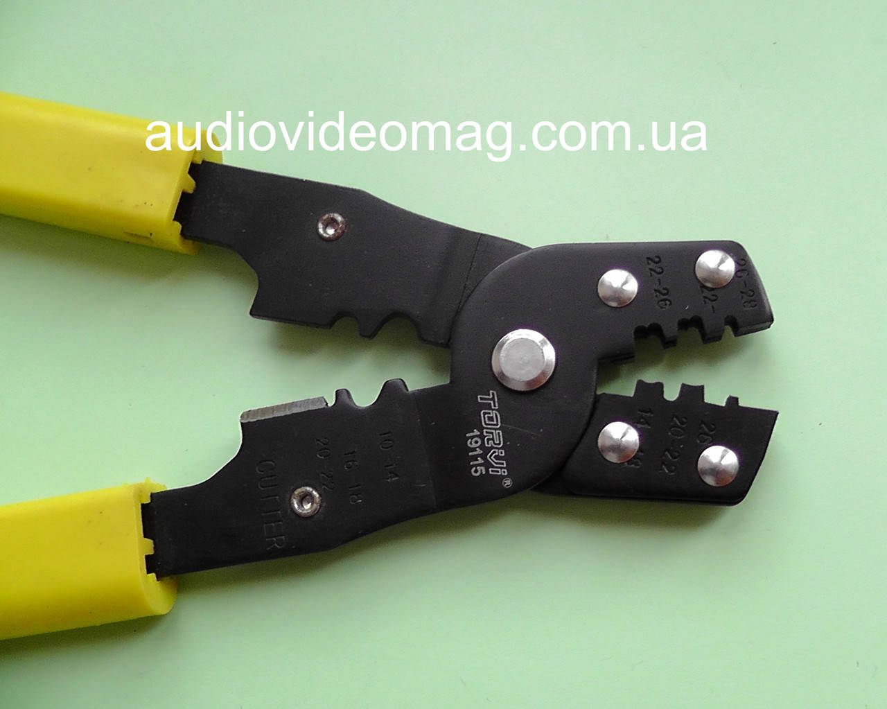 

Инструмент обжимной для ножевых (плоских) клемм без изоляции