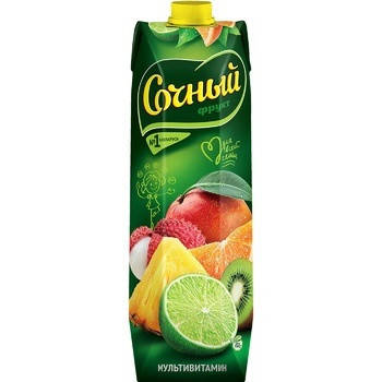 

Нектар Мультивитамин Сочный Фрукт 1000 мл Беларусь