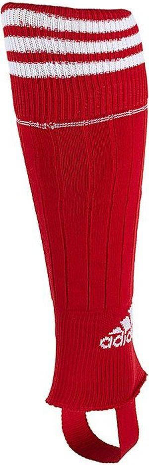 

Гетры футбольные без носка Adidas Stripes Stirrup Getry красные 67145