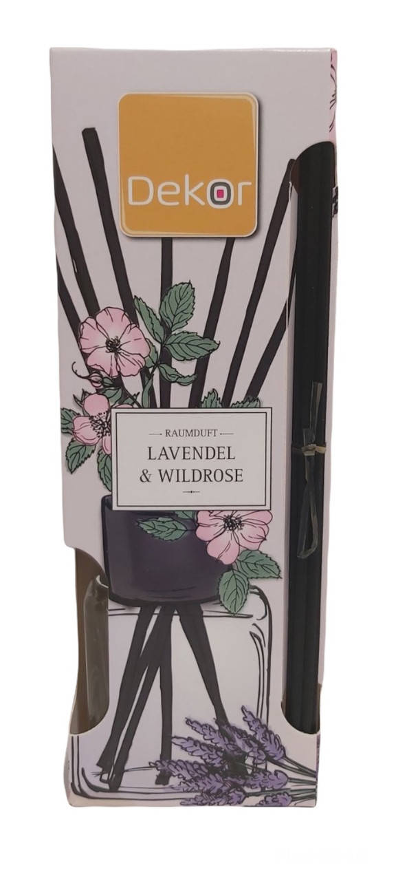 

Аромадиффузор Dekor Лаванда и Дикая роза 100мл