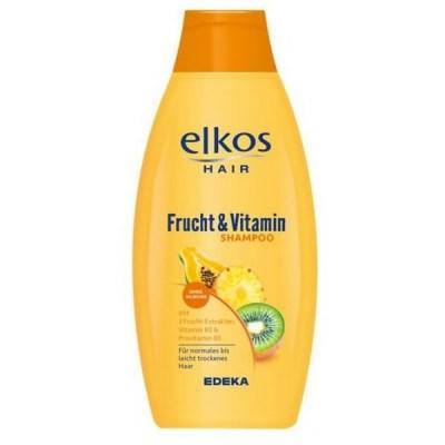 

Шампунь для нормальных и слегка сухих волос Фрукты и Витамины Elkos Frucht&Vitamin 500 мл