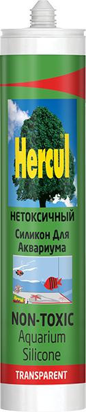 

Аквариумный силиконовый герметик HERCUL AQUARIUM прозрачный 280мл