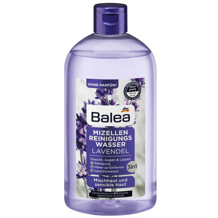 

Мицеллярная вода Balea для чувствительной кожи 400 ml