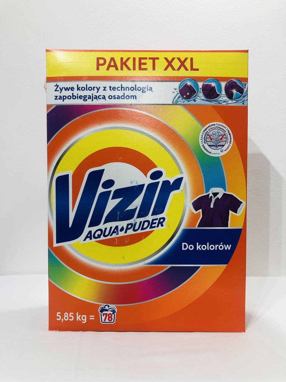 

Пральний порошок Vizir 5.85кг 78ст