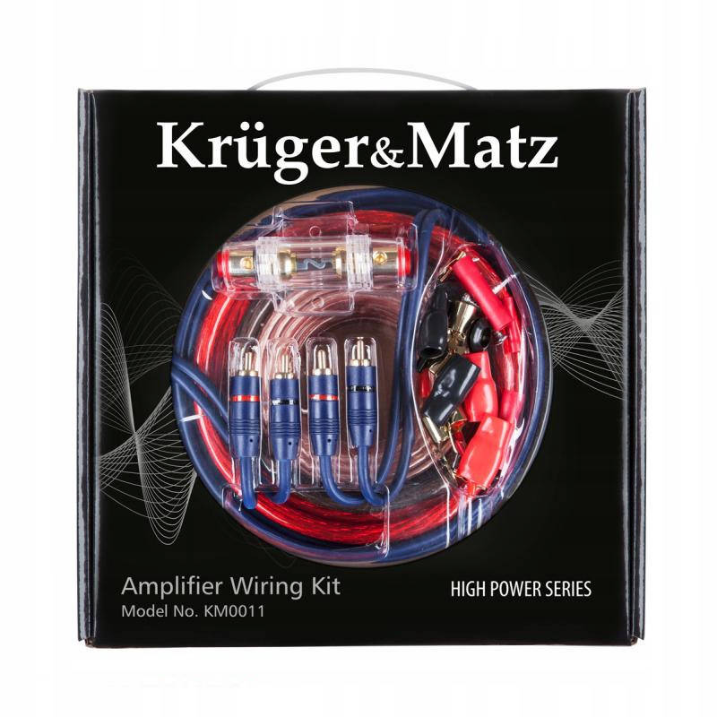 

Комплект кабелей для подключения усилителя Kruger&Matz KM0011