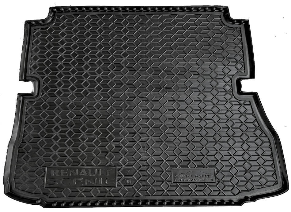 

Багажник полиуретановый Renault Grand Scenic 2009-2016 7 мест, мягкий (Avto-Gumm), Черный