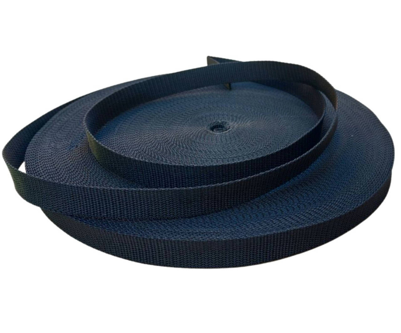 

Лента ременная сумочная 20 мм "репс" чёрный, Черный