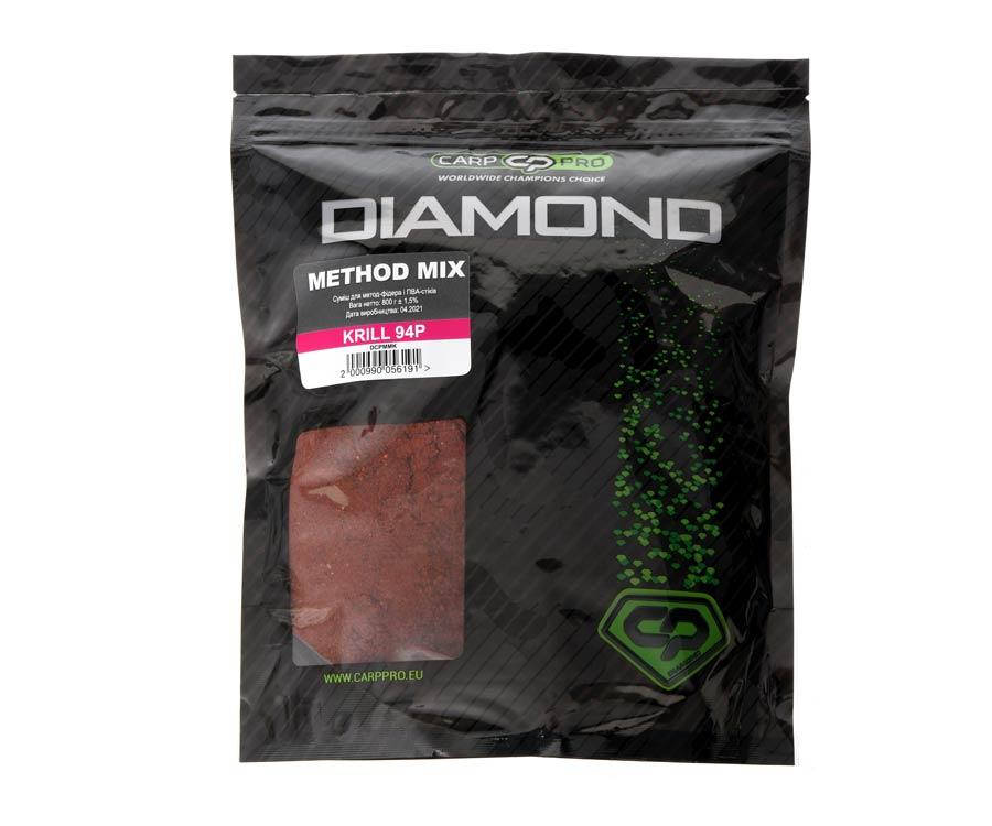 

Прикормка Carp Pro Diamond Method Mix Krill 94P