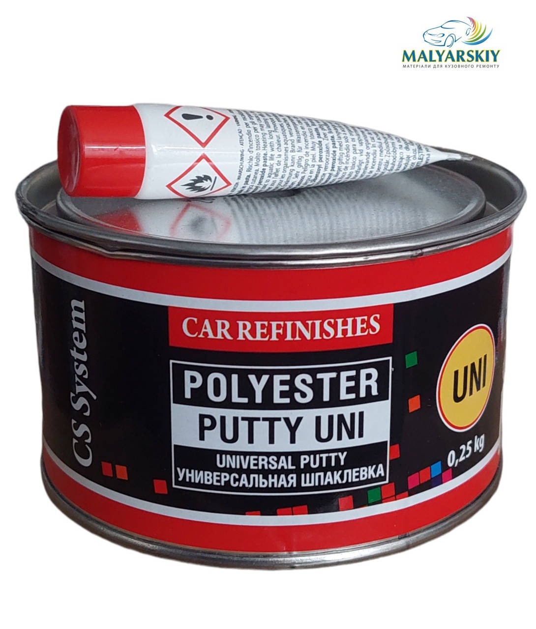 

Шпаклівка універсальна UNI 0,25кг CS System