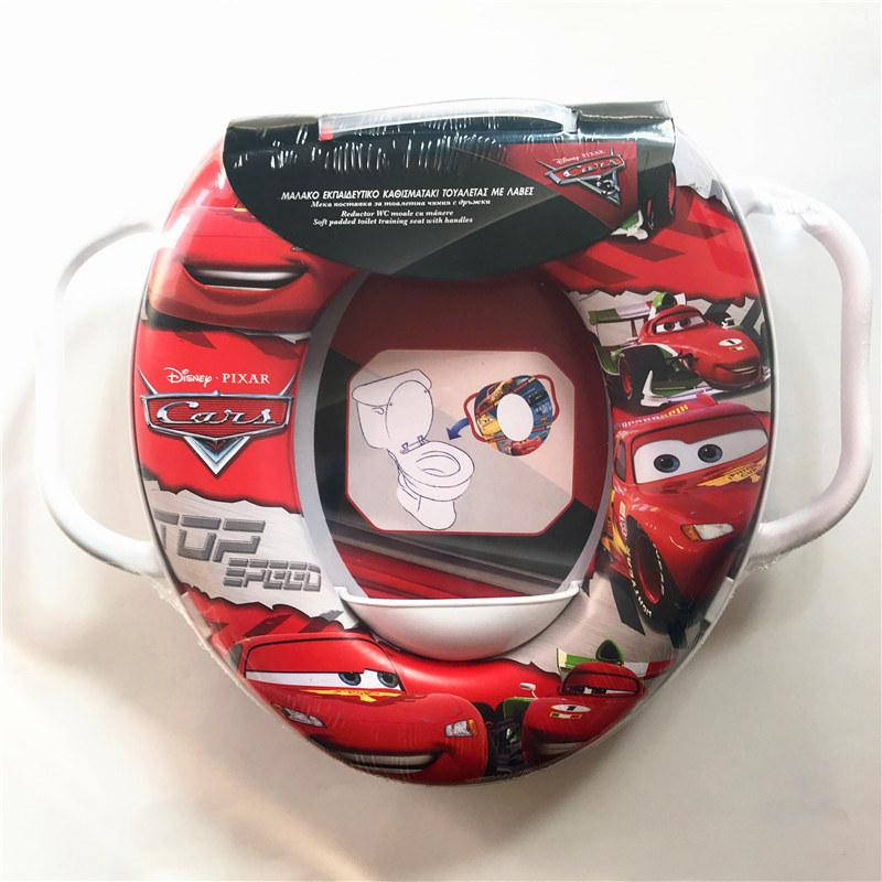 

Накладка с подлокотниками на унитаз Disney "Cars" red, Красный