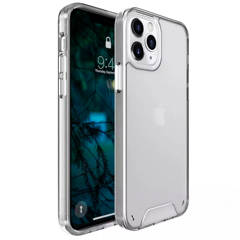 

Противоударный прозрачный чехол для iPhone 12 Pro Max Space Case (бампер)