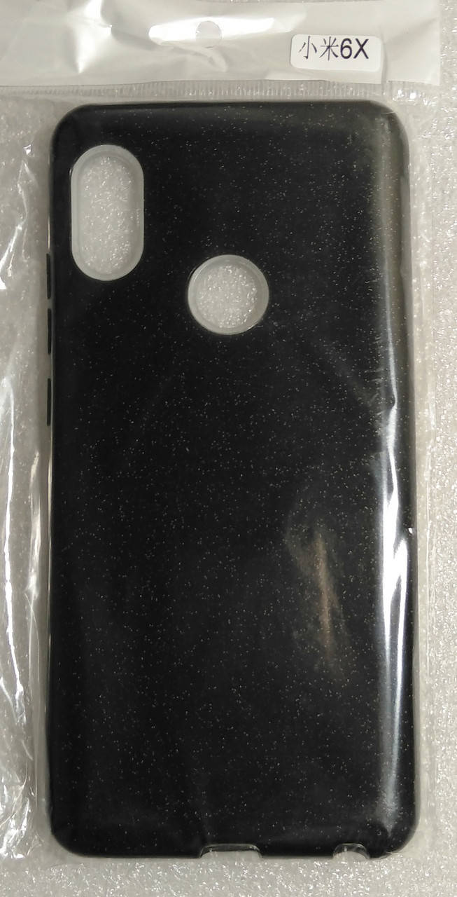 

Силиконовый чехол SHINE Xiaomi Redmi Mi 6X / A2 Black (бльосткы), Черный