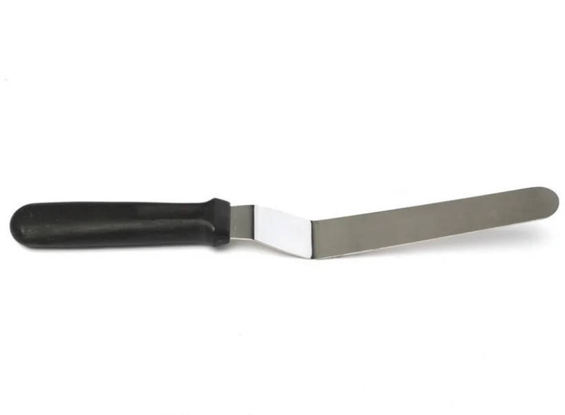 

Шпатель кондитерский изогнутый средний 20 см