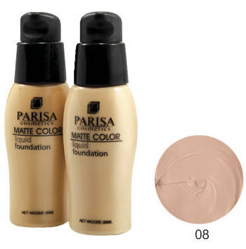 

PARISA F-06 №08 Тональный крем матирующий с дозатором