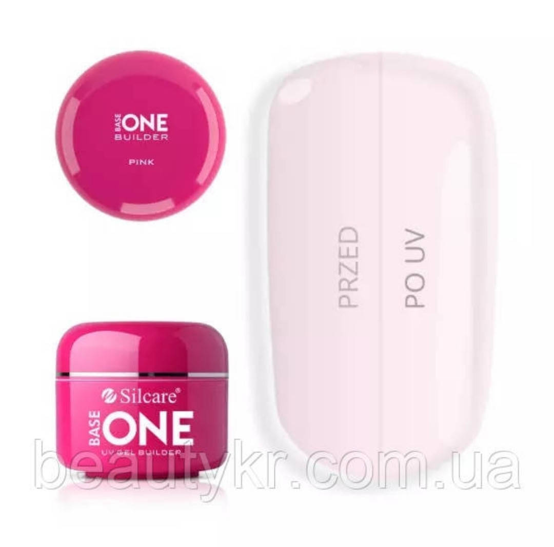 

Гель для наращивания Silcare Pink,50ml, Розовый