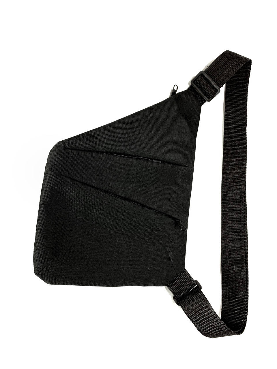 

Рюкзак-слинг-cумка-кобура-мессенджер / Мужская Сумка Crossbody Через Плечо Черная, Черный