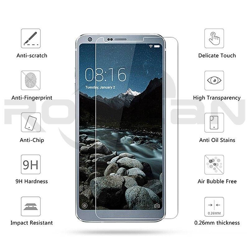 

Прозрачное защитное стекло для LG G6 9H на весь экран клей по всей поверхности, Прозрачный